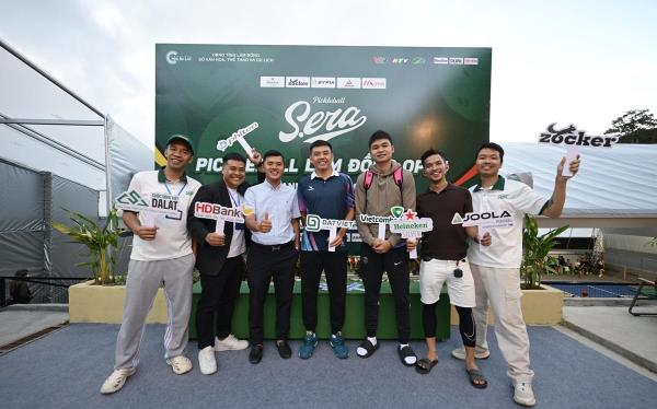Pickleball Lâm Đồng Open 2024 hội tụ nhiều sao số