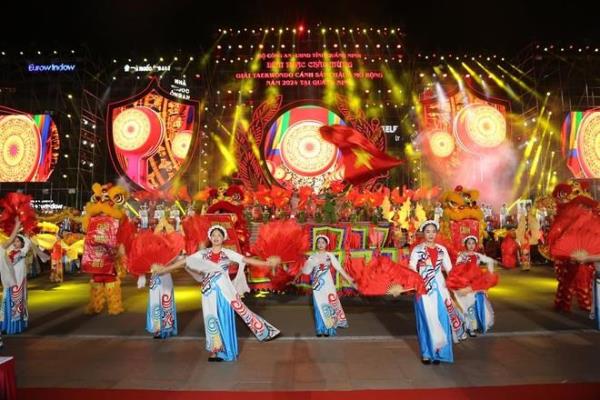 Ấn tượng chương trình nghệ thuật chào mừng Giải Taekwondo Cảnh sát Châu Á mở rộng