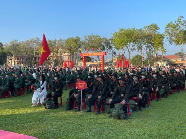 258 tân binh trên địa bàn tỉnh Đắk Nông hăng hái lên đường thực hiện nghĩa vụ tham gia Công an nhân dân