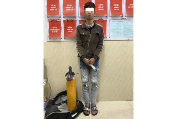 Shipper khí cười bị tóm