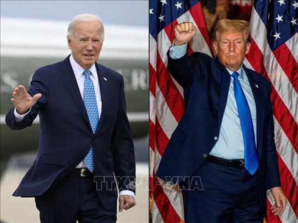 Bầu cử Mỹ 2024: Tổng thống J. Biden, ông D. Trump nỗ lực ghi điểm
