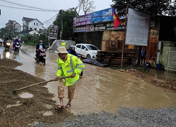 Giải cứu đường ngập