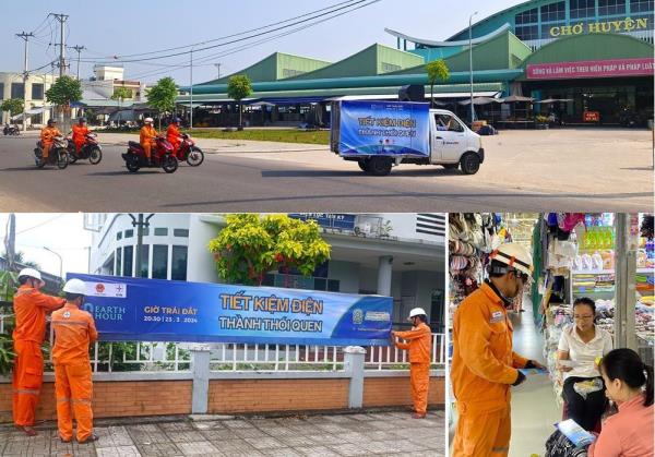 Quảng Nam tiết kiệm 3.410 kWh điện trong Chiến dịch Giờ trái đất 2024