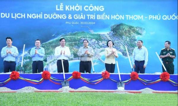 Thủ tướng Phạm Minh Chính dự khởi công tổ hợp du lịch, nghỉ dưỡng và giải trí trị giá 50.000 tỷ đồng