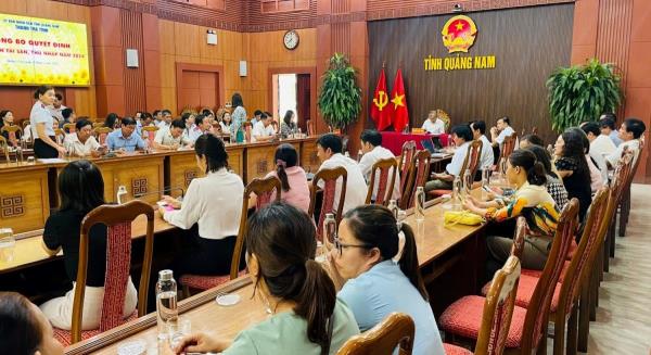 Lựa chọn ngẫu nhiên xác minh tài sản, thu nhập của 86 người có chức vụ, quyền hạn ở Quảng Nam