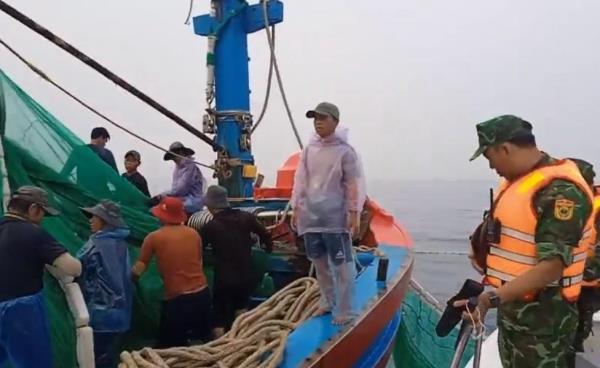 Phát hiện nhiều tàu cá ngoại tỉnh khai thác trái tuyến trên vùng biển Đà Nẵng