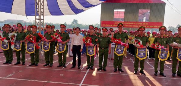 Hòa Vang tổ chức Hội thi nghiệp vụ chữa cháy và cứu nạn, cứu hộ năm 2024