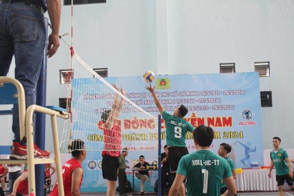 Khai mạc giải bóng chuyền nam công an TP Đà Nẵng năm 2024