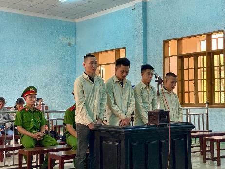 Tuyên án nhóm sơn tràng dùng súng