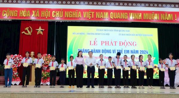 Quảng Nam phát động Tháng hành động vì trẻ em