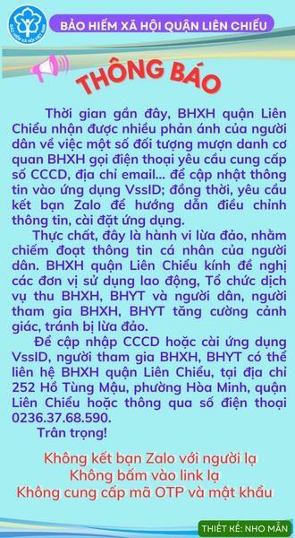Cảnh báo lừa đảo