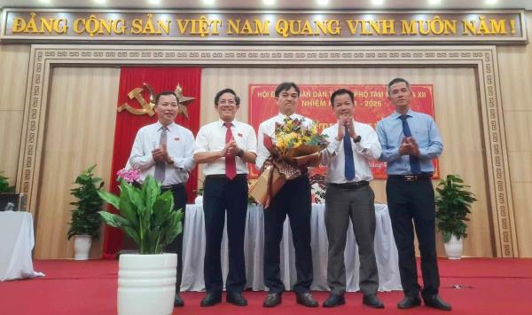 Ông Nguyễn Duy Ân giữ chức Chủ tịch UBND TP Tam Kỳ