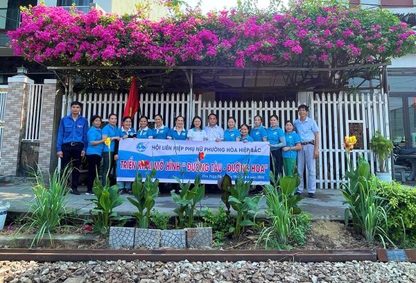 Quận  Liên Chiểu triển khai mô hình mới Đường tàu - đường hoa