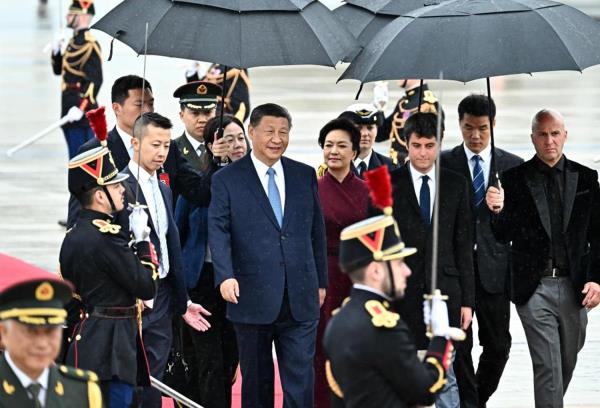 Chủ tịch Trung Quốc công du châu Âu