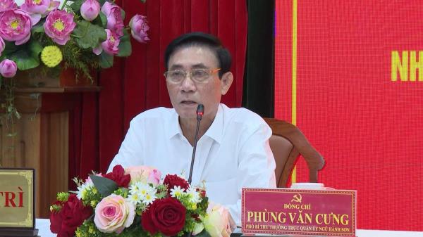 Quận ủy Ngũ Hành Sơn triển khai công tác rà soát, bổ sung quy hoạch cán bộ