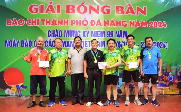 Sôi nổi Giải bóng bàn báo chí TP Đà Nẵng năm 2024
