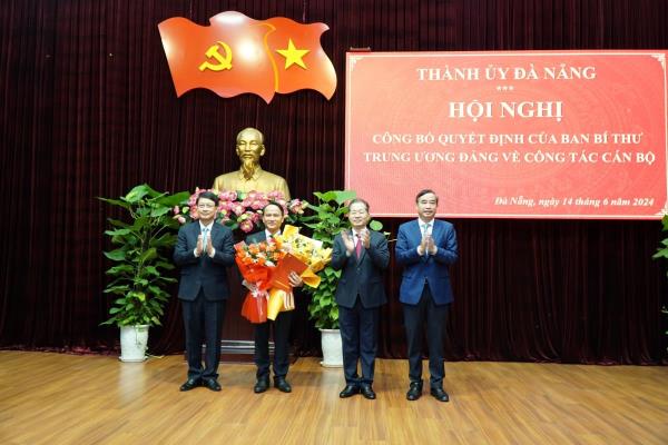 Đồng chí Nguyễn Đình Vĩnh giữ chức Phó Bí thư Thường trực Thành ủy