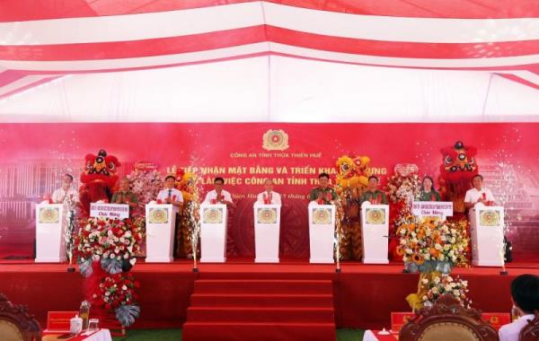 Triển khai xây dựng cơ sở làm việc Công an tỉnh Thừa Thiên – Huế