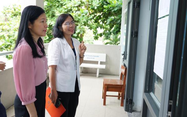 Kiểm tra công tác đảm bảo an ninh, an toàn, bảo mật tại các điểm thi