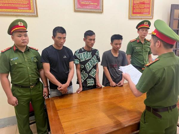 Bắt nhóm 3 công nhân trộm cắp máy tời tại công trường đường dây 500kv