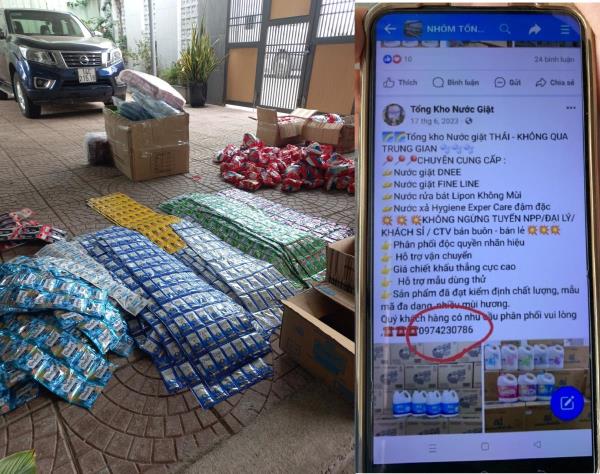 Quảng Nam phát hiện hàng ngàn sản phẩm giả mạo các nhãn hiệu CLEAR, SUNSILK, OMO, CLOSE UP