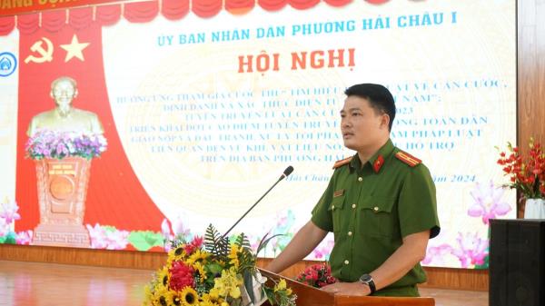 Người chỉ huy Công an phường gắn chuyên môn với chuyển đổi số