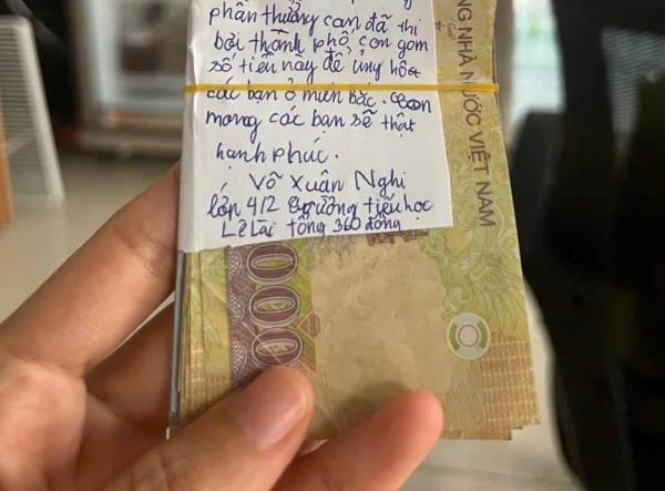 Dễ thương học sinh Đà Nẵng giải thích nguồn gốc tiền ủng hộ bạn bè kém may mắn trước Tết Trung thu