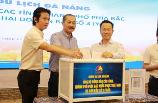 Buổi đầu phát động, ngành Du lịch Đà Nẵng quyên góp hơn 2 tỷ đồng ủng hộ đồng bào các tỉnh phía Bắc