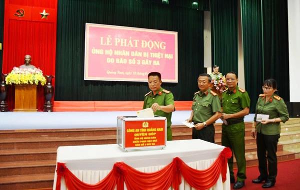 Công an tỉnh Quảng Nam cử 2 đoàn công tác hỗ trợ 5 tỉnh phía Bắc