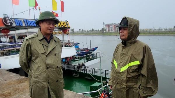 Chủ tịch HĐND TP Đà Nẵng Ngô Xuân Thắng kiểm tra công tác phòng chống, ứng phó thiên tai tại Ngũ Hành Sơn