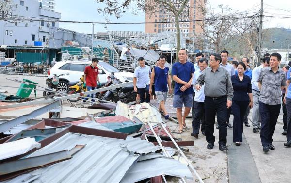 Phát huy truyền thống yêu nước thương nòi, cấp bách khắc phục hậu quả bão số 3