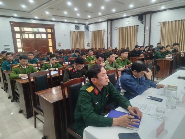 Tăng cường phối hợp giữa 3 lực lượng Công an, Quân sự, Biên phòng trong công tác đảm bảo ANTT