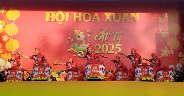 Khai mạc Hội Hoa Xuân Ất Tỵ 2025 tại Công viên 29-3