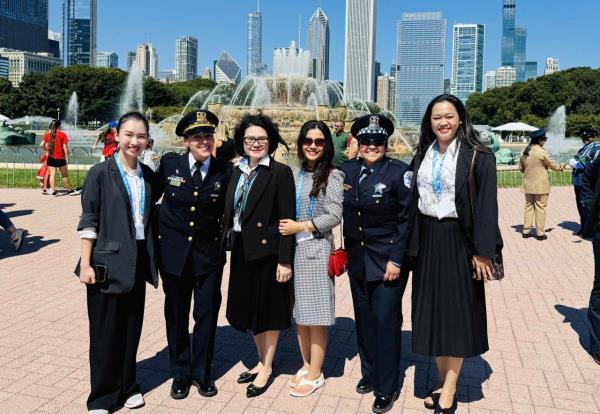 Bông hồng thép của hình sự Đà Nẵng tự tin ở diễn đàn Cảnh sát nữ quốc tế