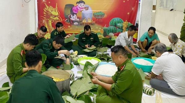 Bếp lửa doanh trại và mùa xuân bình yên