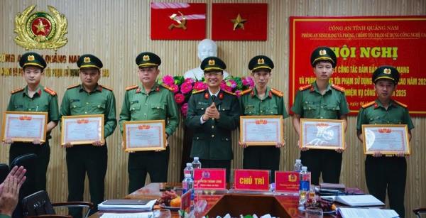 Công an tỉnh Quảng Nam đạt nhiều thành tích trong đấu tranh, phòng chống tội phạm sử dụng công nghệ cao