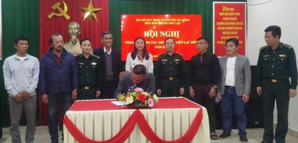 Ngư dân ký cam kết phòng chống IUU và đảm bảo thông tin liên lạc biển năm 2025