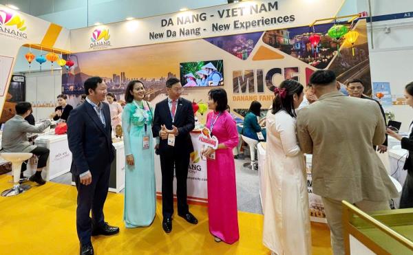 Gian hàng du lịch Đà Nẵng gây ấn tượng mạnh tại hội chợ ITB Asia 2025 Singapore