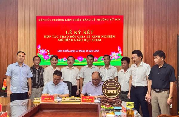 Phường Từ Sơn, Bắc Ninh học tập mô hình phòng học Stem tại phường Liên Chiểu