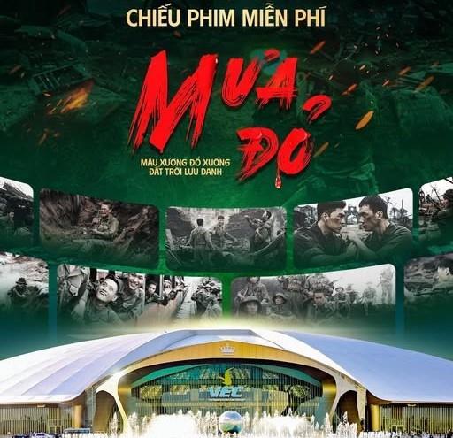 Chiếu miễn phí Mưa đỏ và Tử chiến trên không tại Hội chợ Mùa Thu 2025