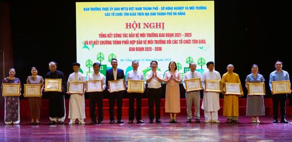 Đoàn kết tôn giáo, huy động sức dân để bảo vệ môi trường