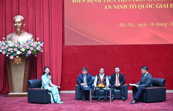 Tôn vinh các mô hình, điển hình tiên tiến trong phong trào Toàn dân BVANTQ giai đoạn 2022 - 2025