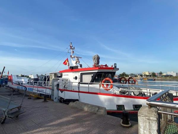 Quảng Ngãi tạm dừng tuyến vận tải Sa Kỳ – Lý Sơn do biển động kéo dài