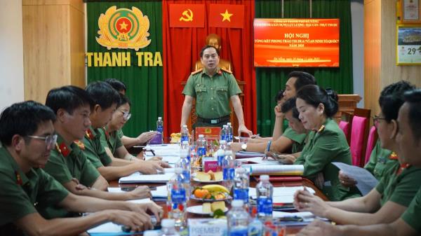 Các Cụm thi đua tổng kết phong trào thi đua Vì an ninh Tổ quốc năm 2025