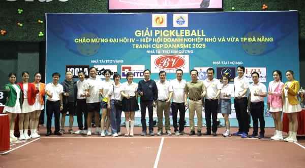 Khai mạc Giải Pickleball tranh Cúp DANASME 2025