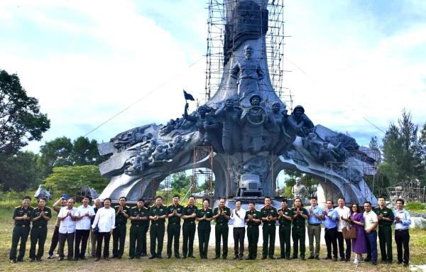 Hoàn thành giai đoạn 1 Công trình Tượng đài huyền thoại Trường Sơn vào tháng 7-2026