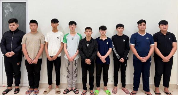 Khởi tố, bắt tạm giam 9 đối tượng gây rối trật tự công cộng giữa đêm khuya tại Đà Nẵng