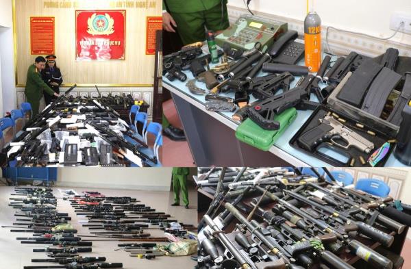 Triệt phá đường dây chế tạo, mua bán vũ khí quân dụng trái phép quy mô đặc biệt lớn