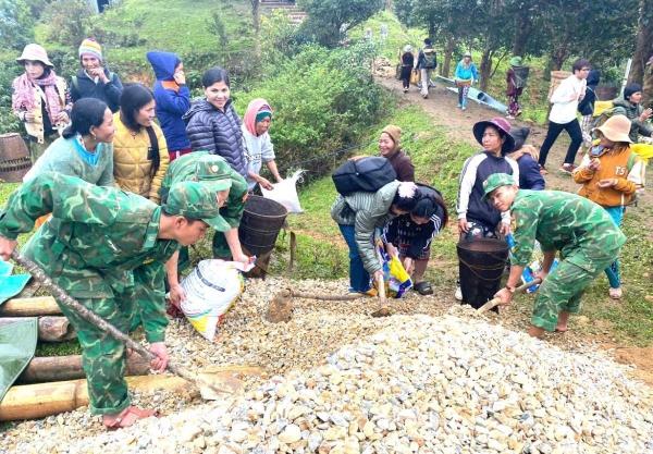 Hơn 600 triệu đồng xây nhà tránh trú bão, sạt lở tại xã biên giới Hùng Sơn