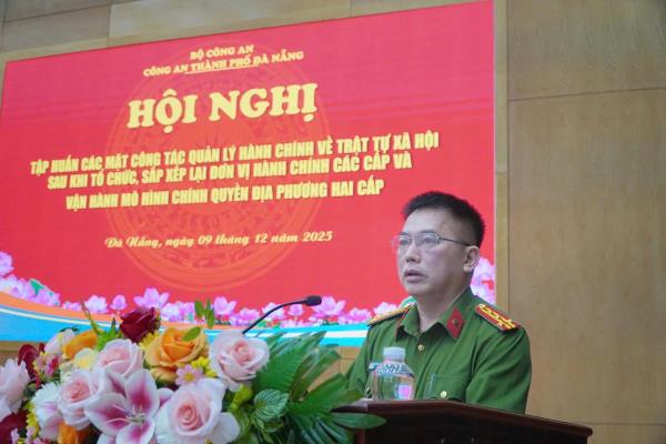 Nâng cao năng lực quản lý hành chính về trật tự xã hội cho Công an cấp xã đáp ứng yêu cầu trong tình hình mới